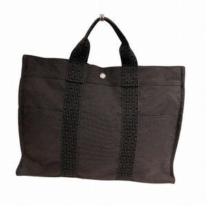 Pre Loved hermes Men black | black Tote Bags